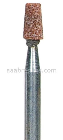 Norton B96 1/8 x 1/4/Gemini 38A M/F/D5 1/8 x 1-1/2/Vitrified Bond Mounted Points - B Shapes