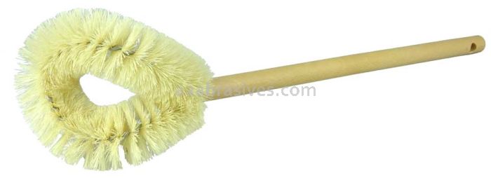 Weiler 44001 Bowl Brush Professional White Tampico Fill Hardwood Handle
