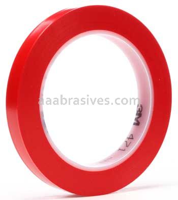 3M™ 7010290493 Vinyl Tape 471 Red 1/8" x 36 yards
