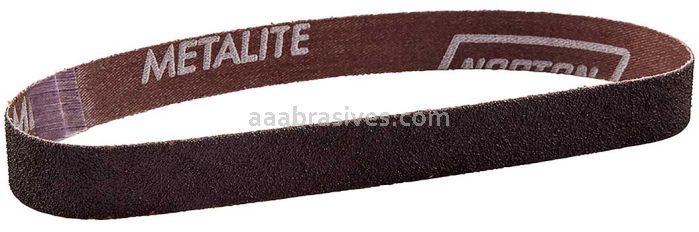 Norton 3/4 x 20-1/2 P120-X Norton Metalite PG L-Flex R283 File Belts