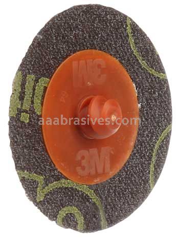 3M™ 7010511058 2” 40 Grit YF-wt 777F Ceramic TR Roloc™ Sanding Disc