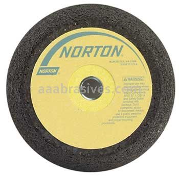 Norton 6 / 4-3/4 x 2 x 5/8-11 Rim 1 Back 3/4/Charger 4NZ16-P/ME22100 E98728 NCRH Steel Bushing/Type 11 Flaring Cup Wheels