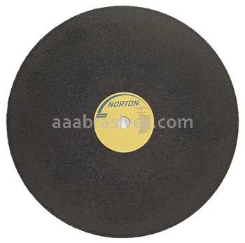 Norton 30 x 1/4 x 1-3/4 90A204-ZB97B R Sides Reinforced Type 01 Straight Wheels