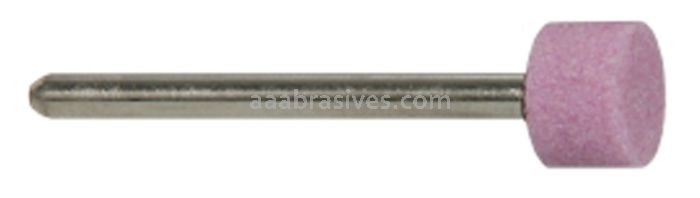 W-174, 3/8x1/4x1/8"sk, Mounted Point, Vitrified, PA/O