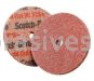3M&trade; Scotch-Brite&trade; 7100219540 6 x 1/4 x 5/8 9C Extra Coarse Rapid Cut Unitized Wheel