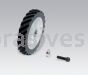 Dynabrade 11642 Contact Wheel Ass"y, 4" Dia. x 5/8" W x 5/8" I.D.