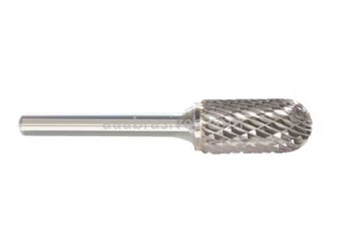 SC-53 3/16x1/2x1/8 Cylindrical Radius End Double Cut Carbide Burr