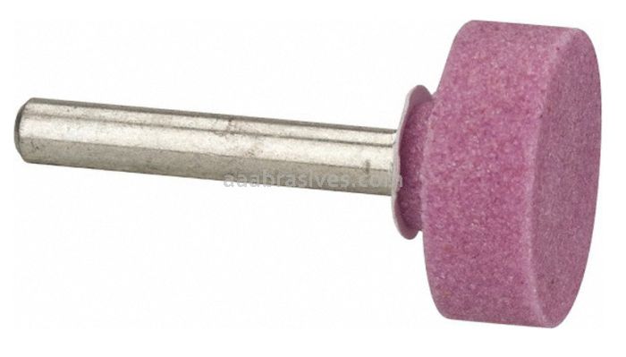W-217, 1x3/8x1/4"sk, Mounted Point, Vitrified, PA/O
