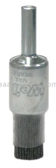Weiler 86101 Burr-Rx 1/2" Coated-Cup End Brush .043/120 CG Crimped Fill