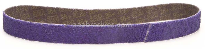 3M&trade; 7100035467 25/32 x 20 15/32 36+ Grit 786F Cubitron&trade; II File Belt