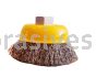 3x5/8-11 AH Crimped Wire Cup Brush, Medium Stainless