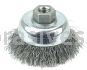 Weiler 36232 Wolverine 3" Crimped Wire Cup Brush .014" Steel Fill 1/2"-13 Arbor Hole