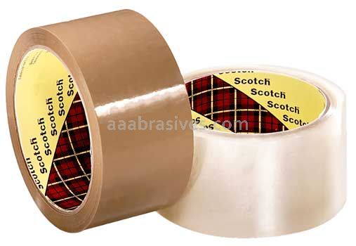 Scotch&trade; Box Sealing Tape 371 Tan 96 mm x 100 m 3M 7010295813