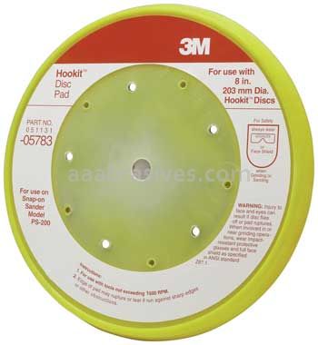 3M™ 7000119884 8 x 5 Hookit™ Bot Hole Pad D/F 05783