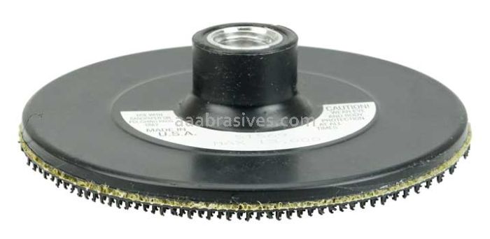 Weiler 51569 4-1/2" Back-up Pad for Hook & Loop Surface Conditioning Disc 5/8"-11 UNC Nut
