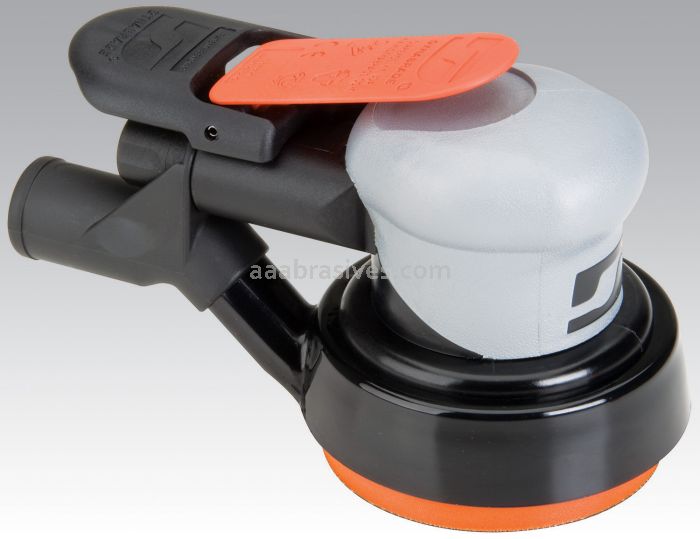 Dynabrade 69004 - 3-1/2" Dia. Central Vacuum Dynorbital Silver Supreme Random Orbital Sander