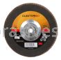 3M™ 7010327063 7 x 5/8-11 80+ Grit 967A T27 Giant Cubitron™ II Flap Disc
