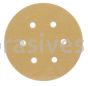 3M&trade; 7010511816 3" P220 Grit A-wt 210U Hookit&trade; Paper Sanding Disc