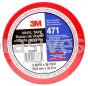 3M&trade; 7100044655 Vinyl Tape 471 Red 2" x 36 yards