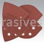 Dynabrade Triangular x 320 Grit A/O Vacuum Hook-Face DynaCut Dynafine Disc