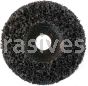 Wendt Abrasives 245402 Nonwoven REX Cleaning Disc 4-1/2" x 5/8-11 - Type 27 FG S-Coarse