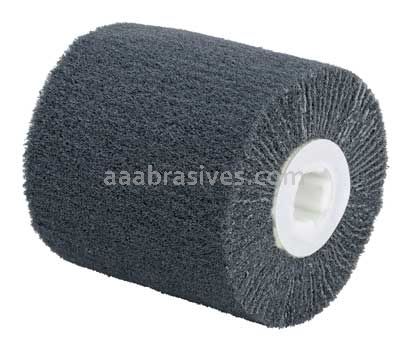 Dynabrade DynaBrite 79491 4-1/4 x 4 x 5/8-11 Coarse Non-woven Flap Wheel