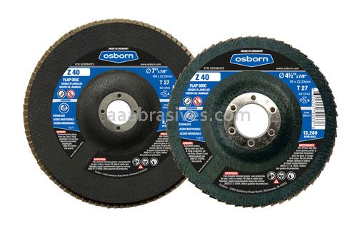 Osborn 4.5x7/8 60 Zirc Flap Disc T27 5211186572