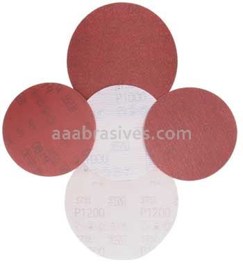 3M&trade; 7100060402 3" P1000 Grit 375L Hookit&trade; Film Disc