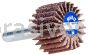 Merit Abrasives 08834137323 1-3/8 x 5/8 x 1/4 Small Diameter Flap Wheels With 1/4" Steel Shank 180 Grit Merit High Performance Ceramic/AO