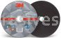 3M&trade; 7010414998 7 x .045 x 7/8 Type 1 Silver Cut-Off Wheel 87471