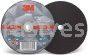 3M&trade; 7100141050 4 x 1/8 x 3/8 Type 1 Silver Cut-Off Wheel 87657