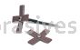 CGW 44757 1/4 x 3; 8-32 Threaded Mandrel