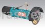 Dynabrade 52435 - 3" Straight-Line Cut-Off Wheel Tool .5 hp, 20,000 RPM Rear Exhaust 3/8-24 Spindle Thread