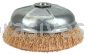 Weiler 14316 6" Crimped Wire Cup Brush .020" Bronze Fill 5/8"-11 UNC Nut