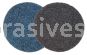 Weiler 51512 4-1/2" Non-Woven Surface Conditioning Disc Hook & Loop AO - Very Fine