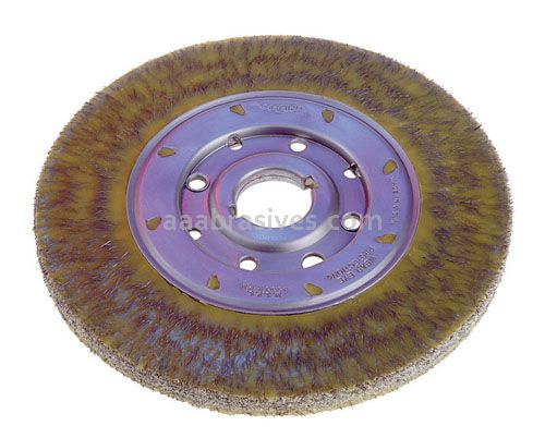 Osborn 8" Narrow Face TY Encapsulated Wire Wheel (17/32" Wide X .0104 X 1-1/4" AH)#21540
