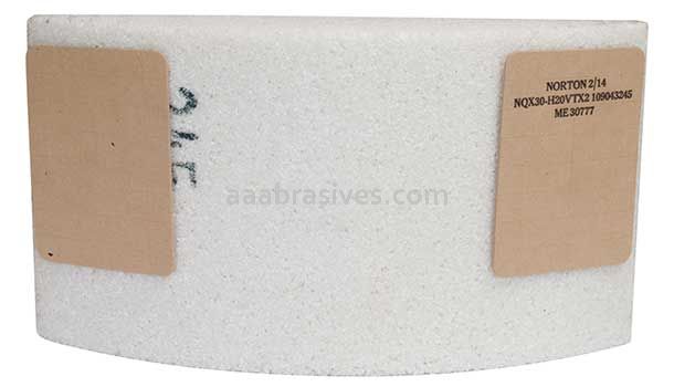 Norton Abrasives 66253350608 6 x 11-1/4 x 2-1/4 QUANTUMX 20-H Cortland ME30777 Type 31 Grinding Wheel Segments