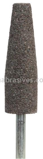 Norton Abrasives 66253325922 A1 3/4 x 2-2/3 Norton Charger NZ30-2 Vitrified Bond Mounted Points - A Shapes
