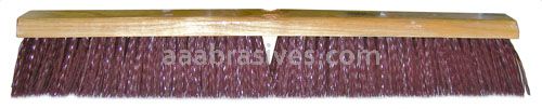 Weiler 44866 - 24" Vortec Pro Palmyra Garage Sweep Kit; includes 12 Heads + 12 Handles (60" Metal Tip) - 012382448660