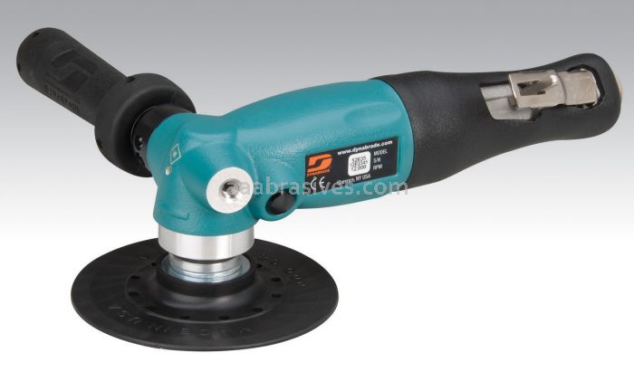 Dynabrade 52635 - 5" Dia. Right Angle Disc Sander 1.3 hp, 12,000 RPM, Side Exhaust, 5/8"-11 Spindle Thread