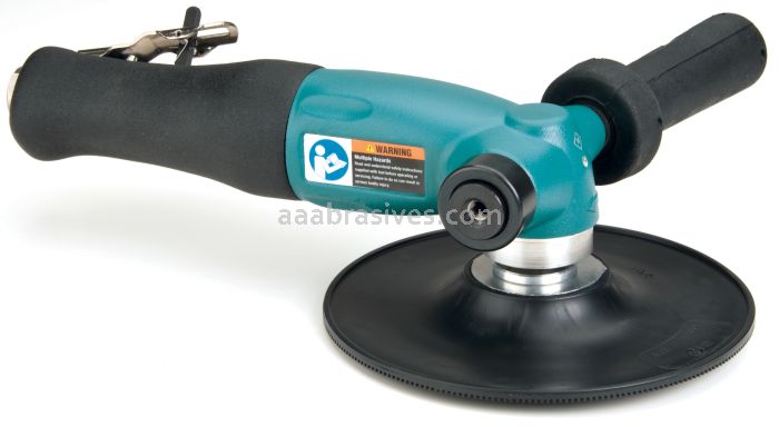 Dynabrade 53868 - 7" Dia. Right Angle Disc Sander 1.3 hp, 8,500 RPM, Side Exhaust, 5/8"-11 Spindle Thread