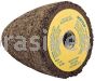 Norton Abrasives 66253344383 2-3/4 x 3-1/2 x 5/8-11 Bluefire 16 S ME18265 E57608 NCRH Steel Bushing Type 16 Grinding Wheel Cones