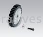 Dynabrade 11642 Contact Wheel Ass"y, 4" Dia. x 5/8" W x 5/8" I.D.