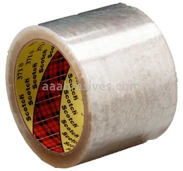 Scotch&trade; Box Sealing Tape 371 Clear 288 mm x 100 m 3M 7010374409
