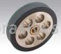 Dynabrade 63981 1" 70 Dur. Contact Wheel Kit SuperFinisher
