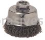 Weiler 36034 - 3" .014, M10 x 1.50 A.H., Retail Pack, Vortec Pro Crimped Wire Cup Brush - 012382360344
