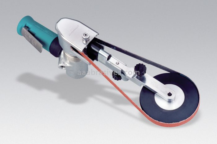 Dynabrade 15420 Dynafile III Abrasive Belt Tool .7 hp 7 Degree Offset 20,000 RPM Front Exhaust