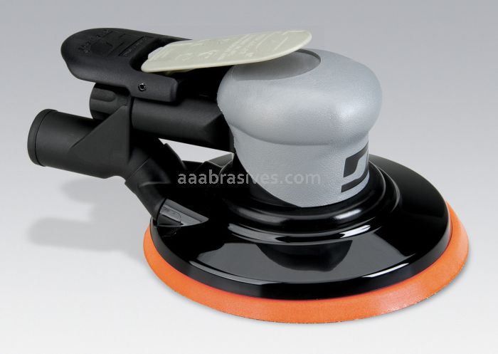 Dynabrade 69029 - 6" Dia. Central Vacuum Dynorbital Silver Supreme Random Orbital Sander