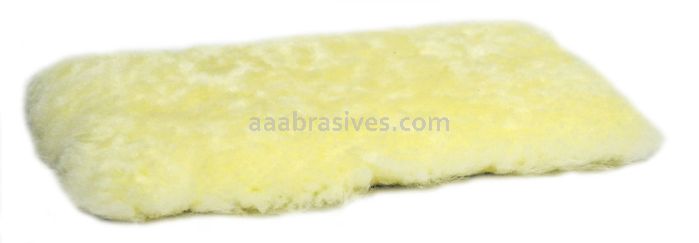 Weiler 75155 - 10" Applicator Pad Refill, 100% Lambswool - 012382751555