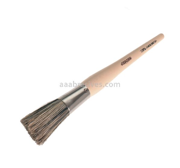 Osborn Brush #12 Oval Sash Paint Brush (2-7/8" TL X Grey Bristle) #71121